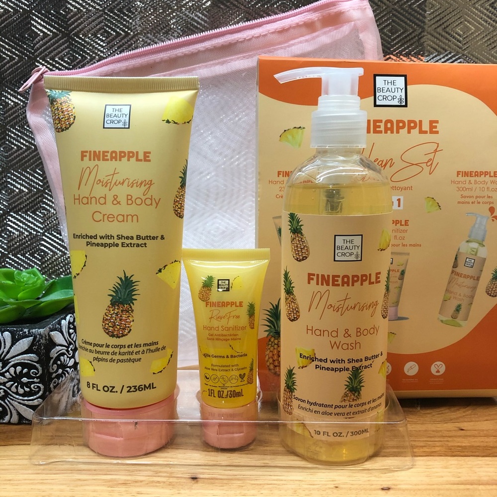 New! THE BEAUTY CROP FINEAPPLE CLEAN SET